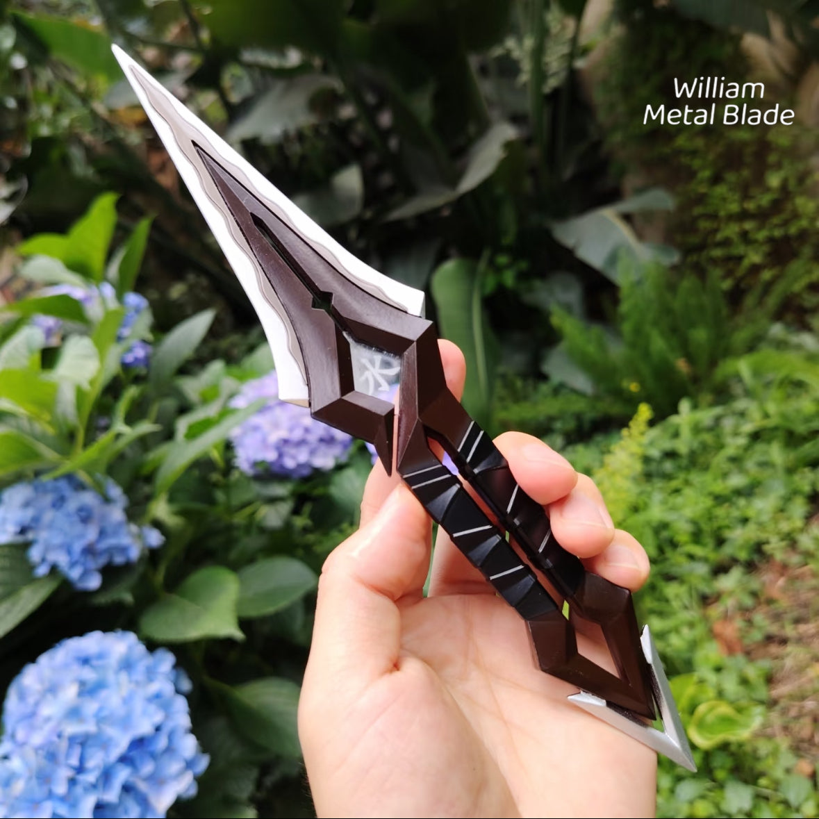 23CM/9.0" Kuronami Naru-Kami Metal Blunt Blade Kunai