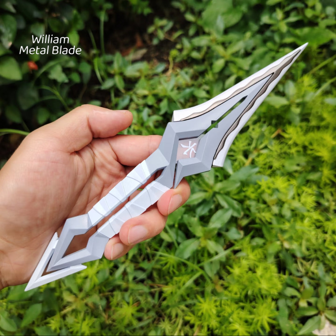 23CM/9.0" Kuronami Naru-Kami Metal Blunt Blade Kunai