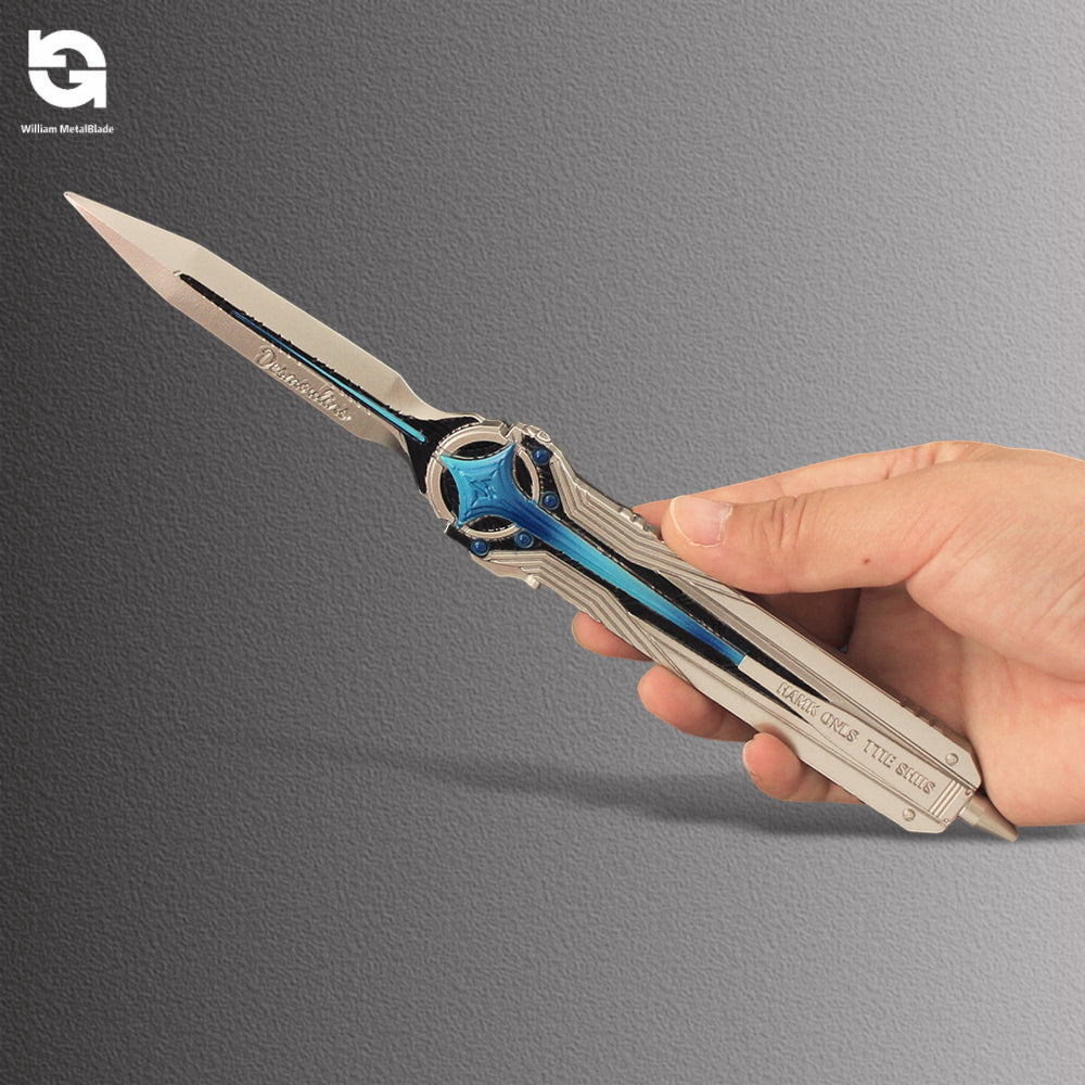 24CM/9.4" Delta Force Gane Weapon North Star Mini Knife Blunt Blade Metal Replica