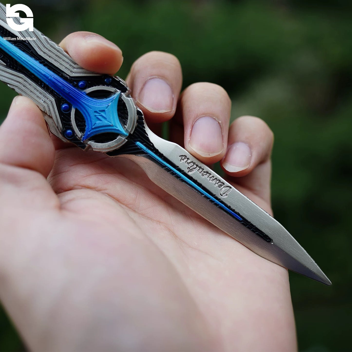 24CM/9.4" Delta Force Gane Weapon North Star Mini Knife Blunt Blade Metal Replica