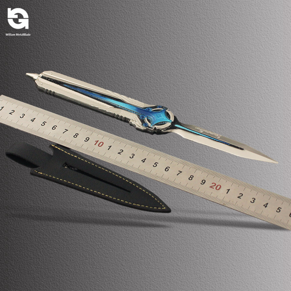 24CM/9.4" Delta Force Gane Weapon North Star Mini Knife Blunt Blade Metal Replica