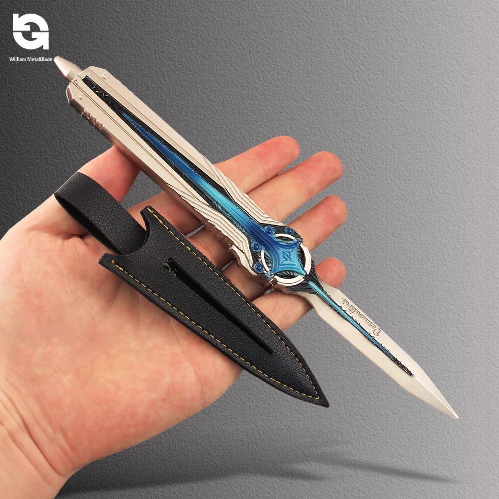 24CM/9.4" Delta Force Gane Weapon North Star Mini Knife Blunt Blade Metal Replica