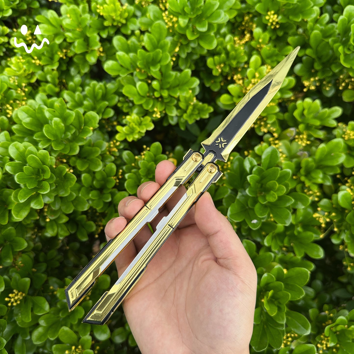 25CM/9.8" Champion 2025 Knife Metal Replica