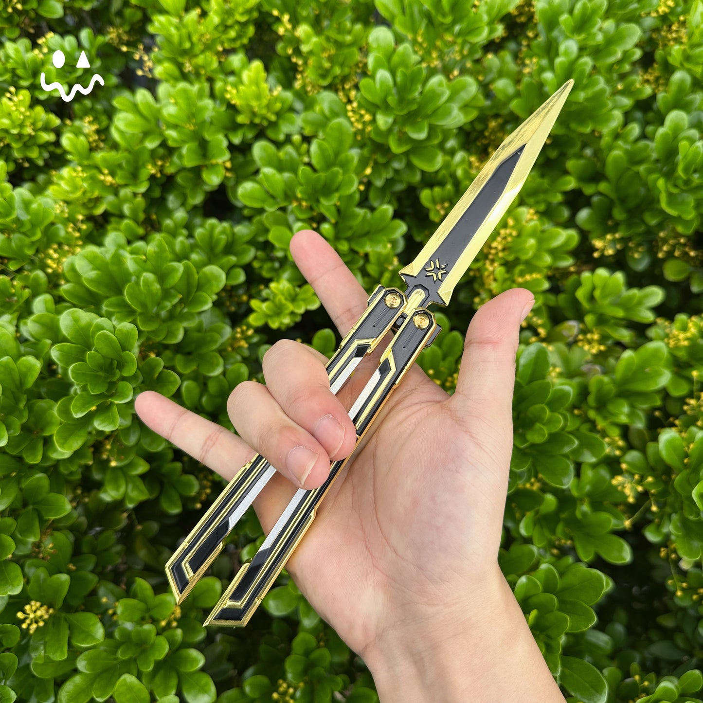 25CM/9.8" Champion 2025 Knife Metal Replica