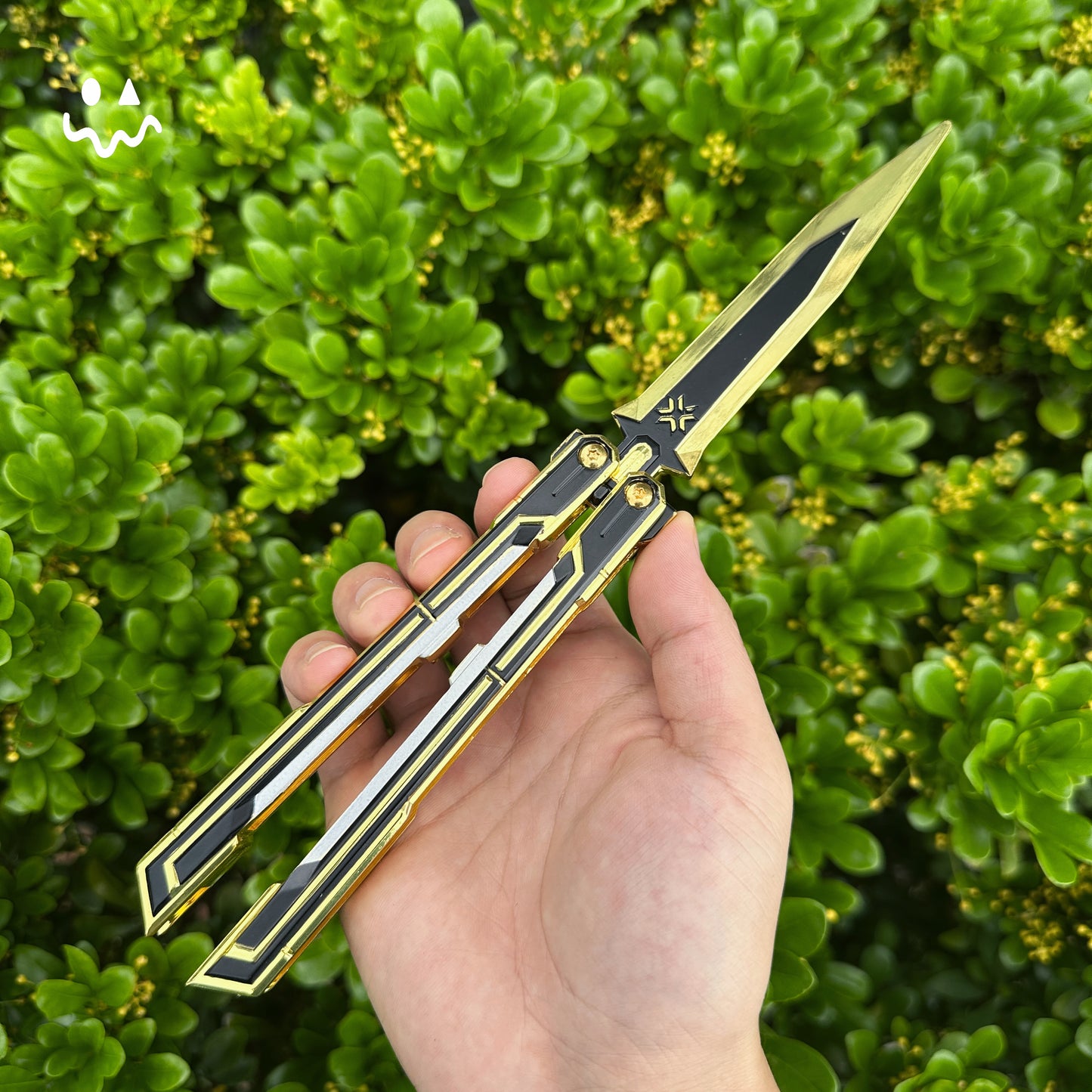 25CM/9.8" Champion 2025 Knife Metal Replica