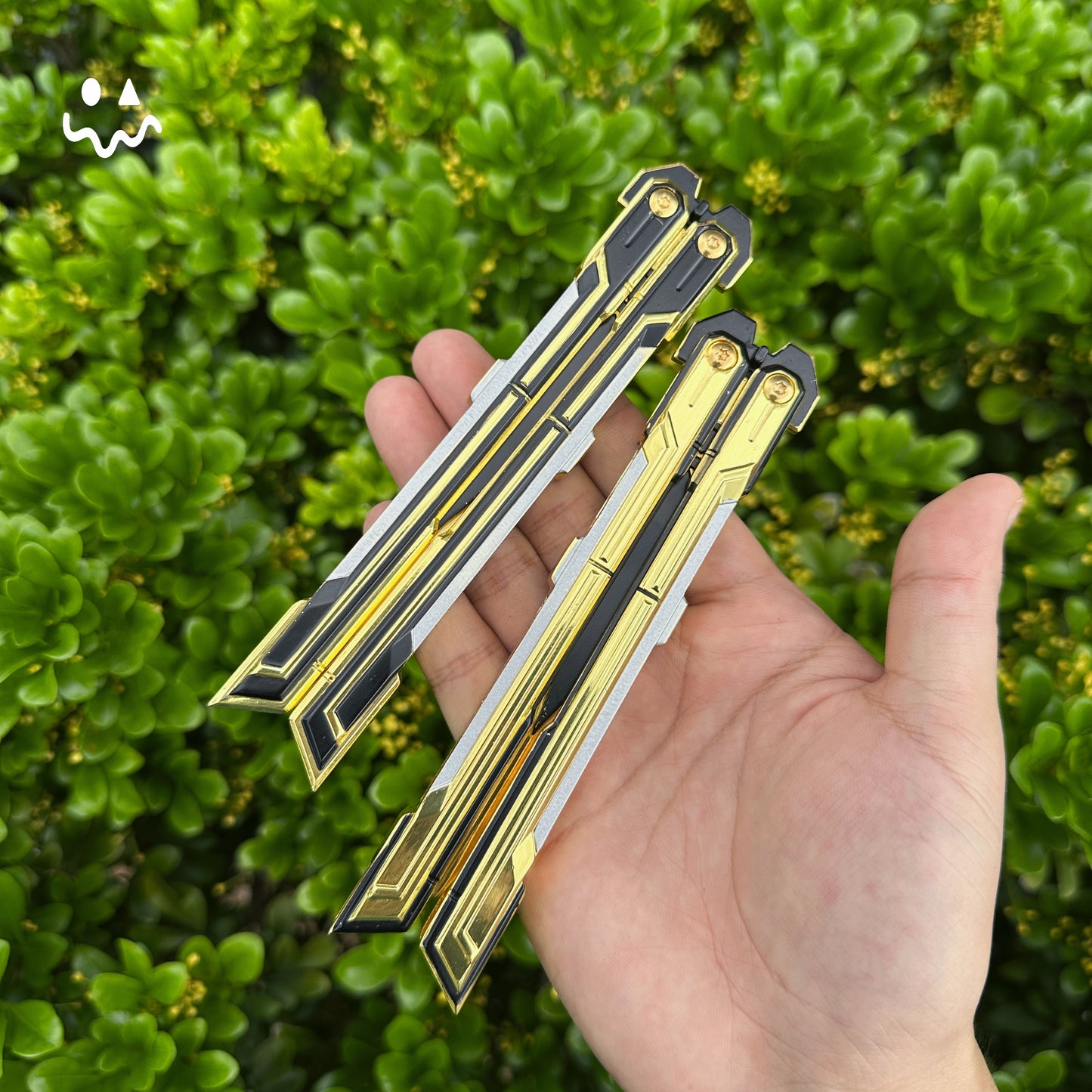 25CM/9.8" Champion 2025 Knife Metal Replica