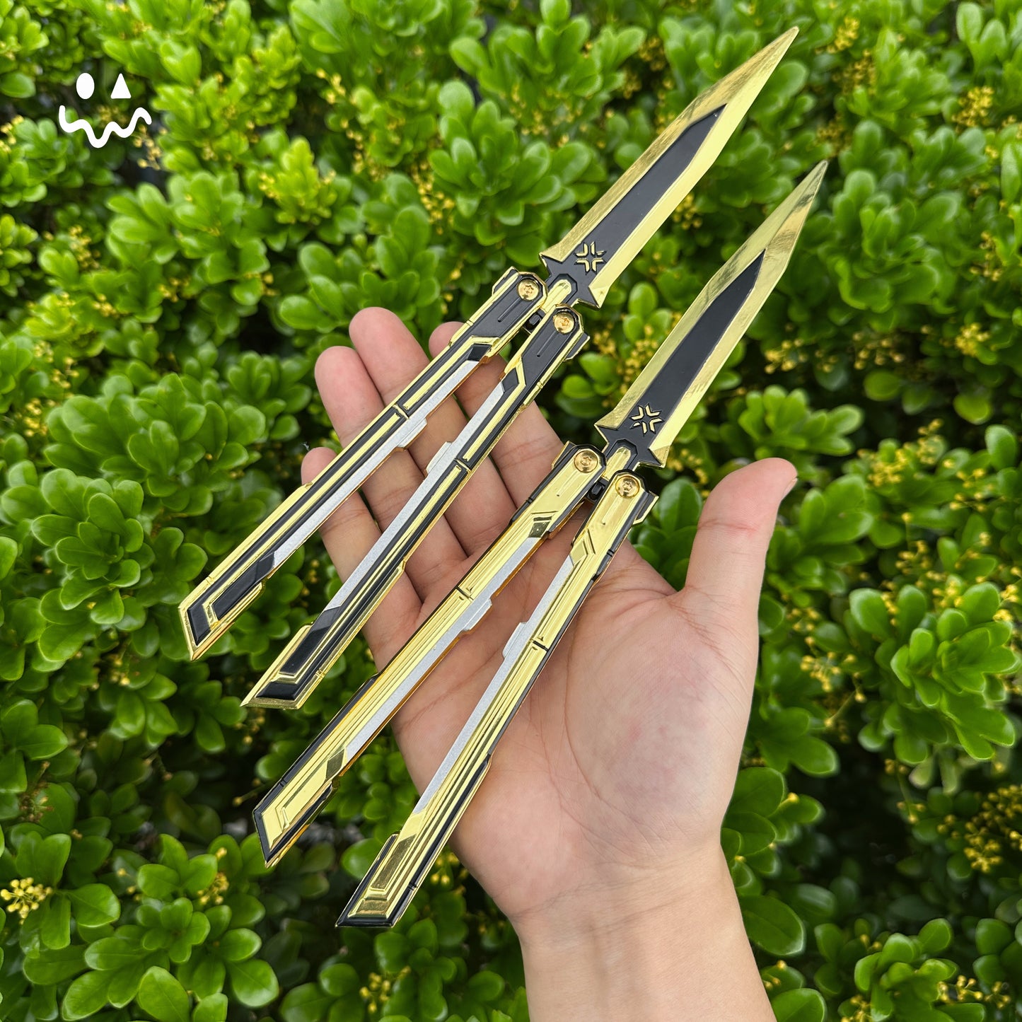 25CM/9.8" Champion 2025 Knife Metal Replica