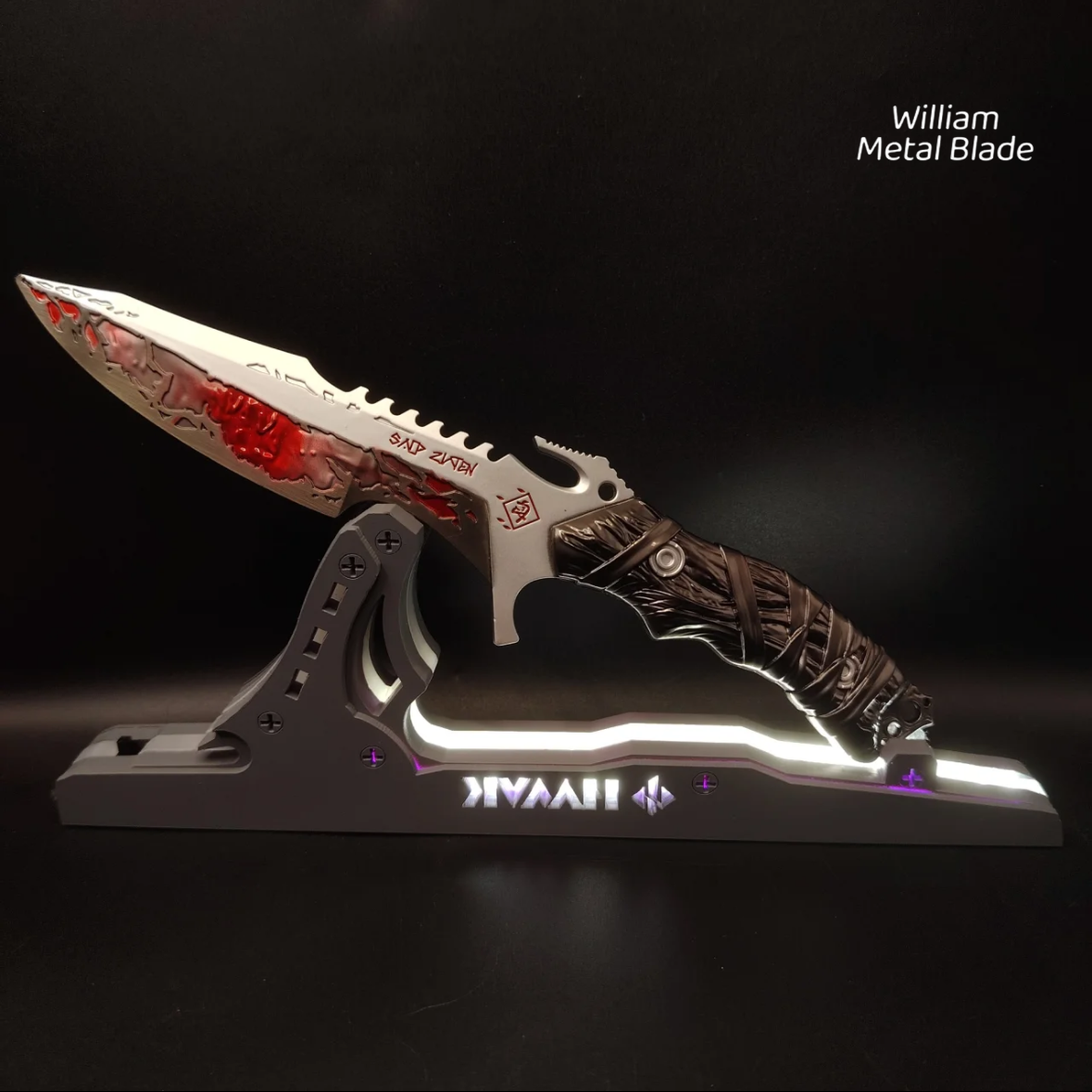 25CM/9.8" Delta Force Hawk Ops Machete Metal Replica