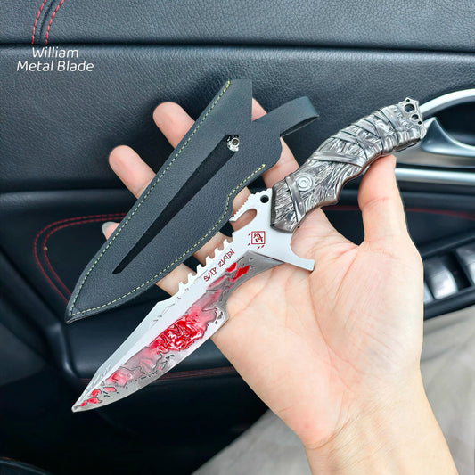 25CM/9.8" Delta Force Hawk Ops Machete Metal Replica