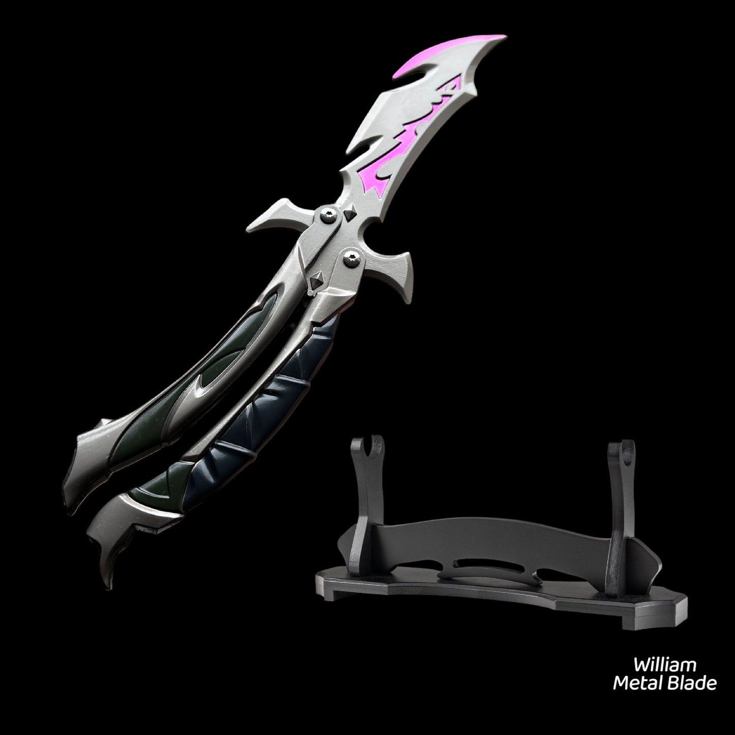 25CM/9.8" Reaver 3.0 Balisong High quality Metal Replica