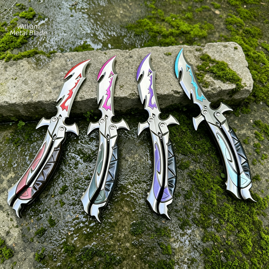 25CM/9.8" Reaver 3.0 Balisong High quality Metal Replica