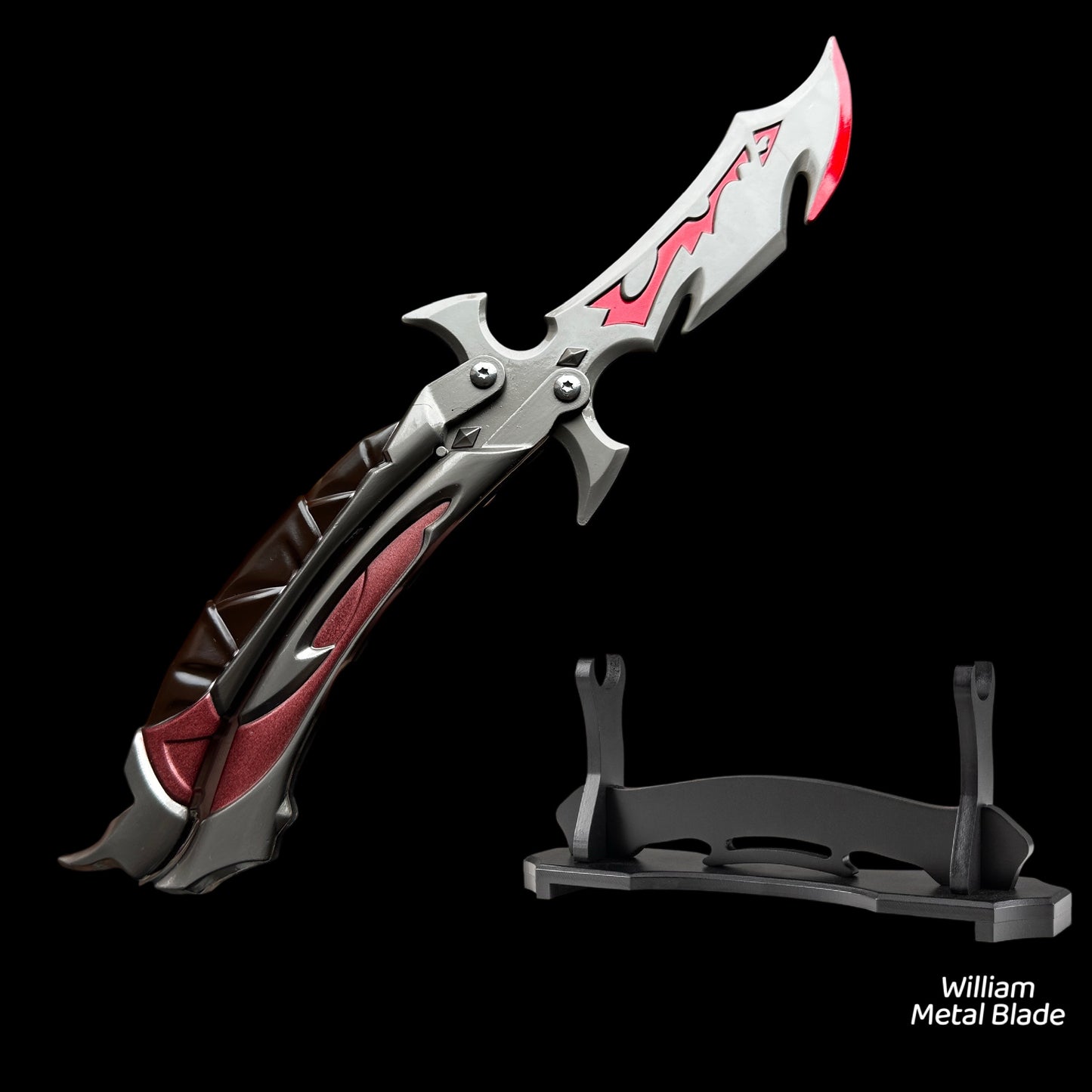 25CM/9.8" Reaver 3.0 Balisong High quality Metal Replica