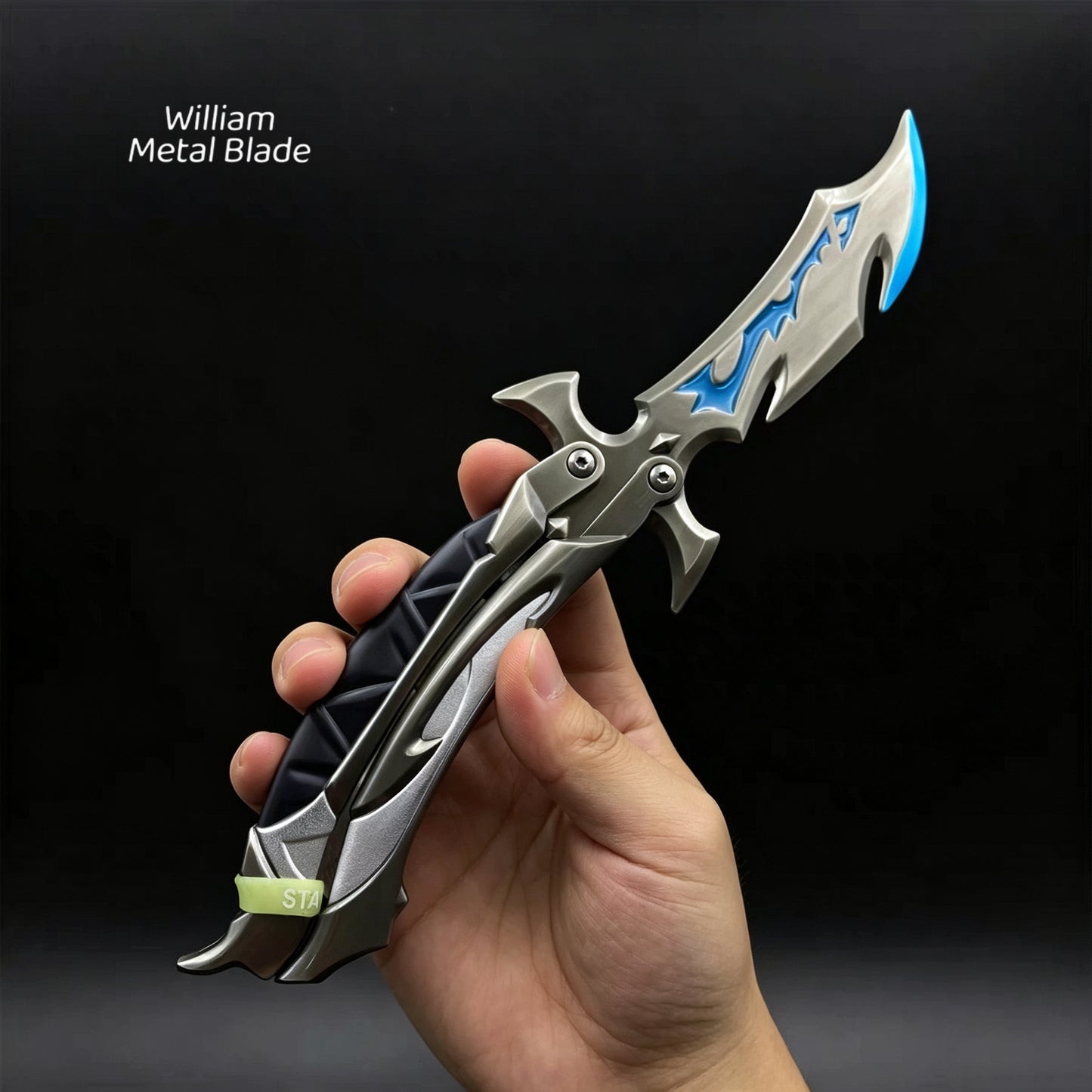 25CM/9.8" Reaver 3.0 Balisong High quality Metal Replica
