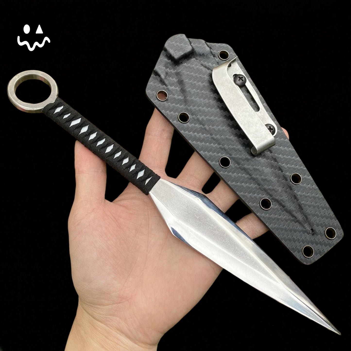 26CM/10.2" Hand-forged Steel GOY Atsu Ninja Kunai Irl
