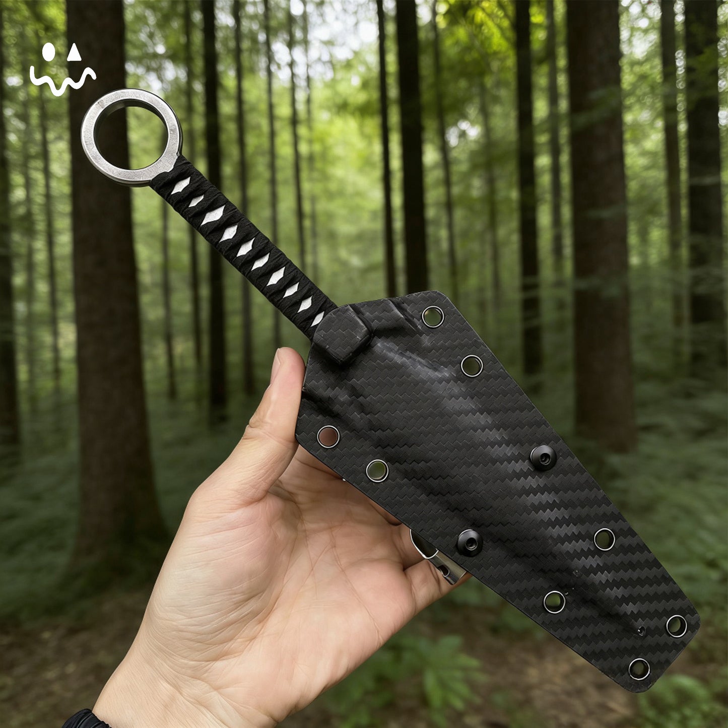 26CM/10.2" Hand-forged Steel GOY Atsu Ninja Kunai Irl