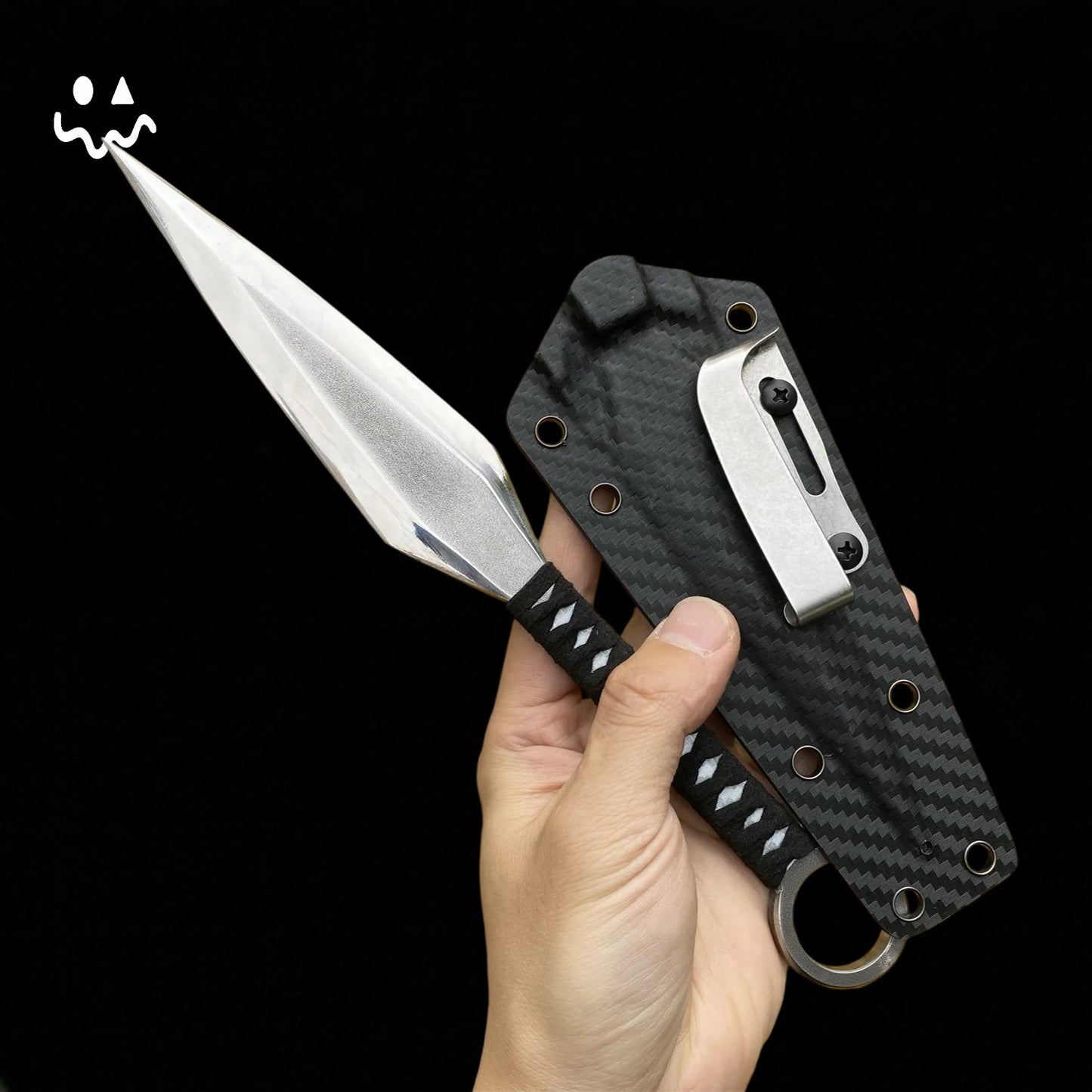 26CM/10.2" Hand-forged Steel GOY Atsu Ninja Kunai Irl