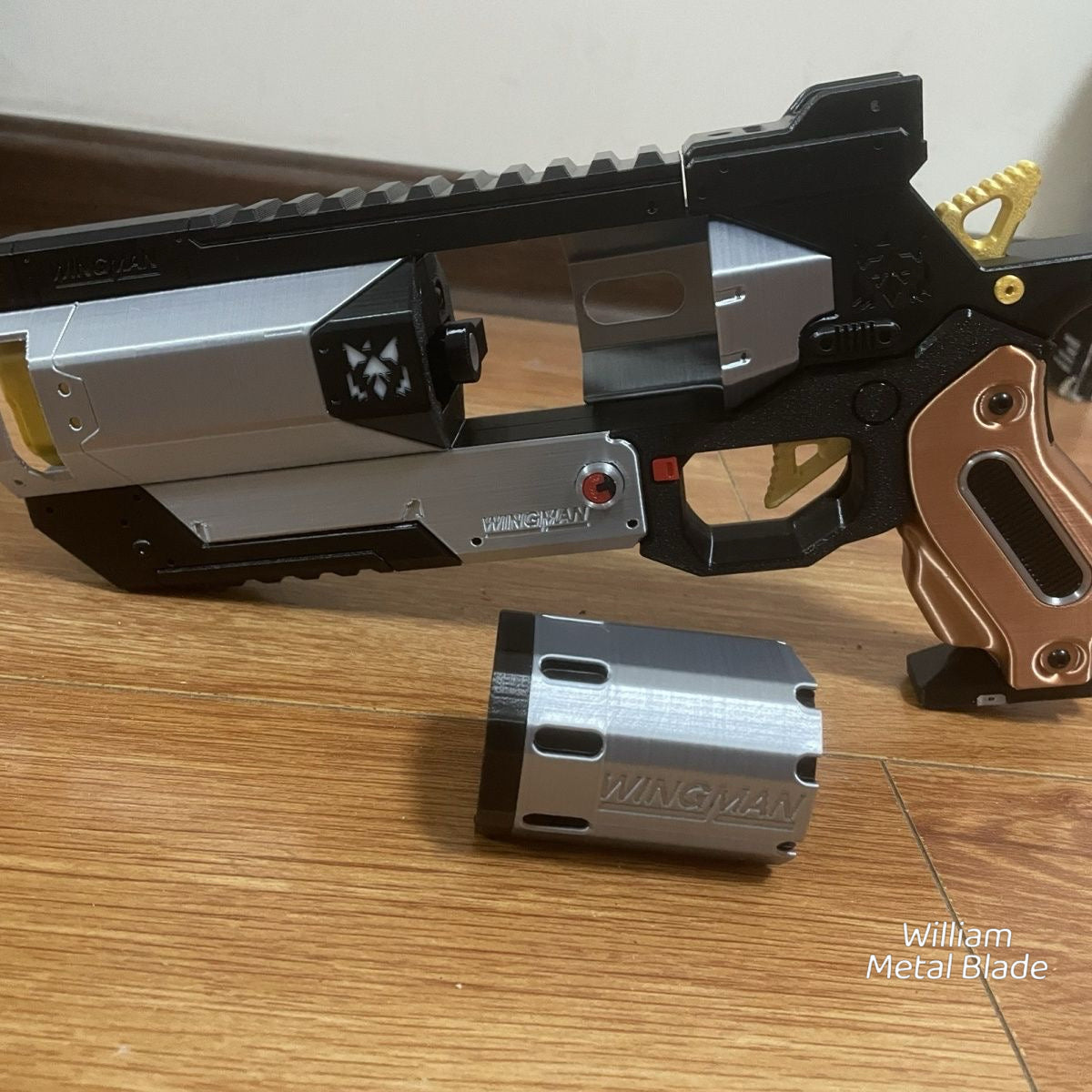 30CM/11.8" Apex Wingman Magnetic Detachable Clip 3D Printing Replica