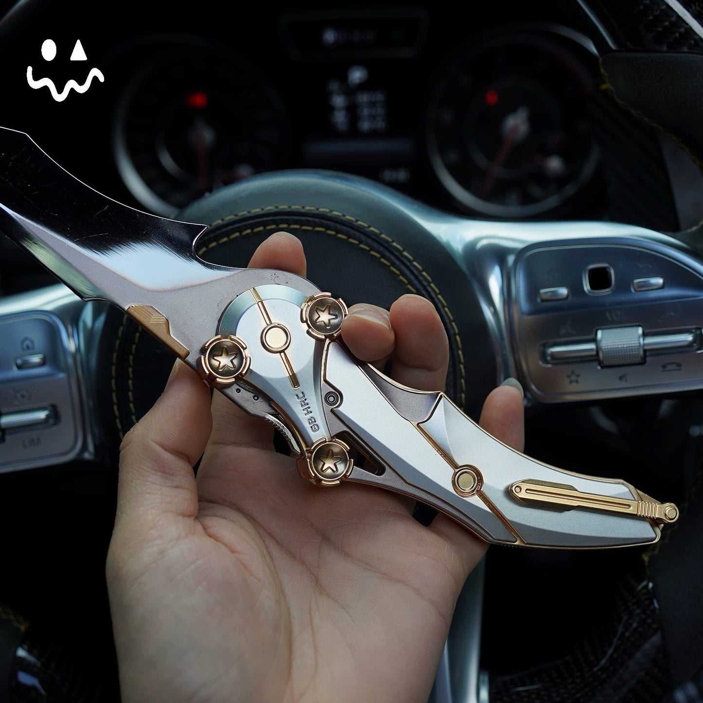 27CM/10.6" Delta Force MERCY Folding-Knife Trailer
