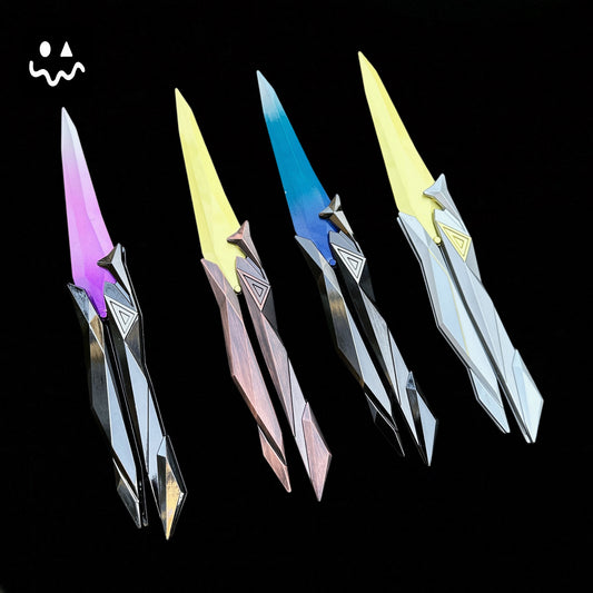 27CM/10.6" High-quality Singularity 2.0 Butterfly Knife Metal Replica