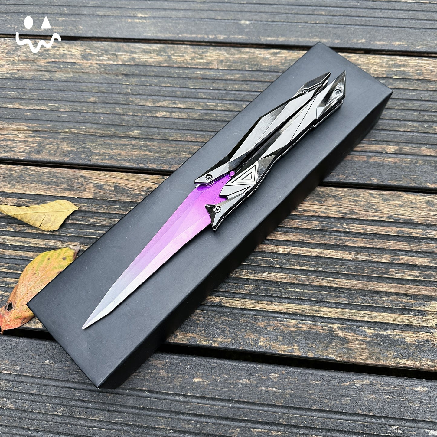 27CM/10.6" High-quality Singularity 2.0 Butterfly Knife Metal Replica