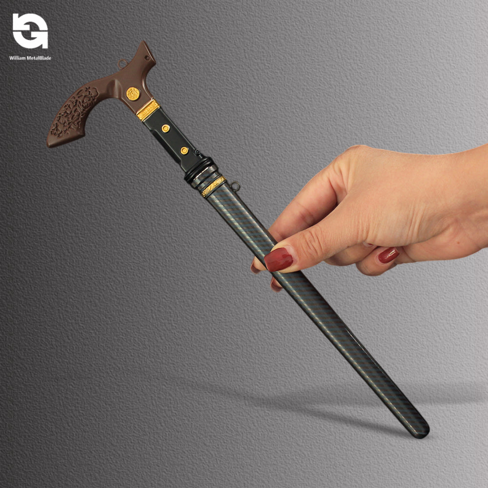 27cm/10.6'' Arena Breakout Judgment Cane Sword Metal Replica