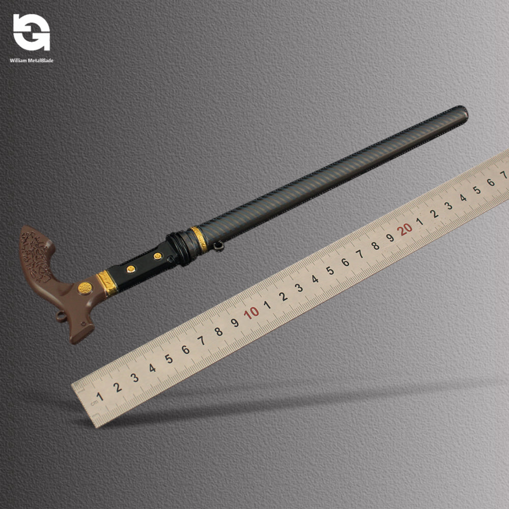 27cm/10.6'' Arena Breakout Judgment Cane Sword Metal Replica