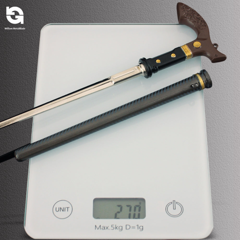 27cm/10.6'' Arena Breakout Judgment Cane Sword Metal Replica