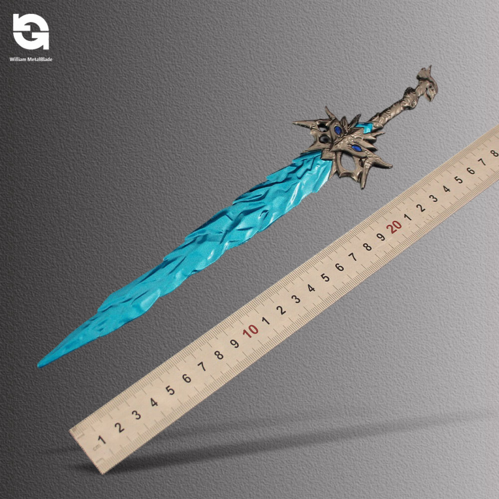 28CM/11" Long Sword Ice Soul Metal Replica