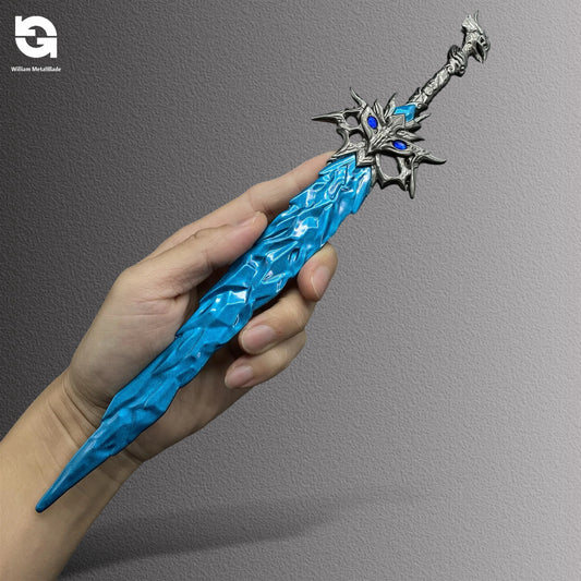 28CM/11" Long Sword Ice Soul Metal Replica