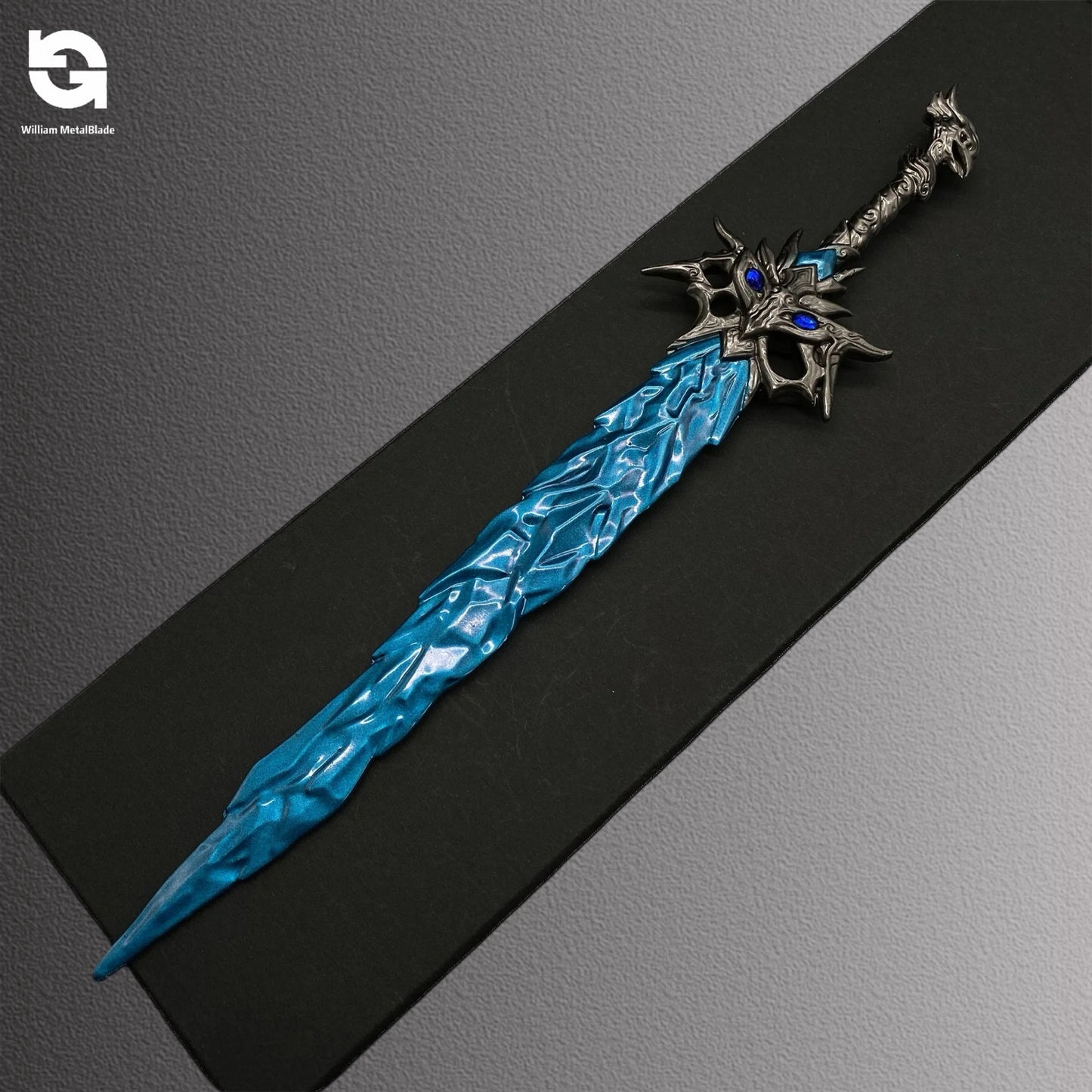 28CM/11" Long Sword Ice Soul Metal Replica