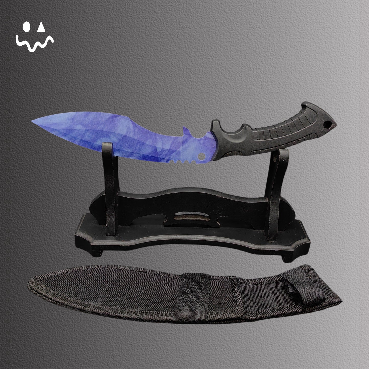 28cm/11'' GO Game Blunt Blades Kukri Knife Props