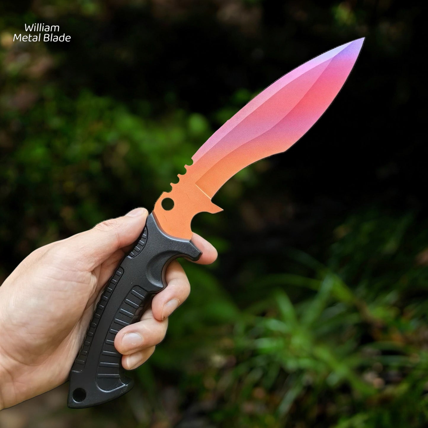 28cm/11'' GO Game Blunt Blades Kukri Knife Props