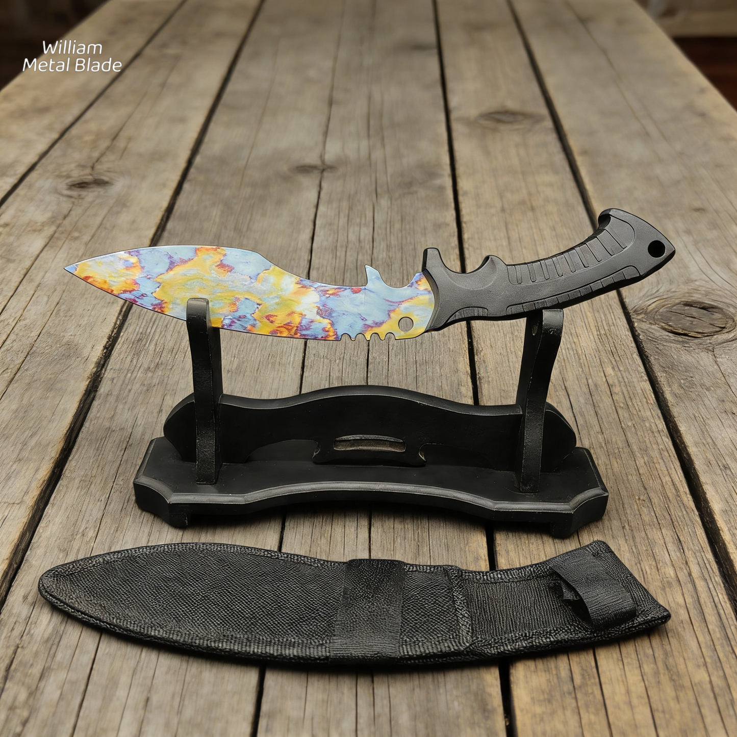 28cm/11'' GO Game Blunt Blades Kukri Knife Props