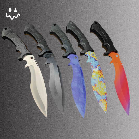 28cm/11'' GO Game Blunt Blades Kukri Knife Props