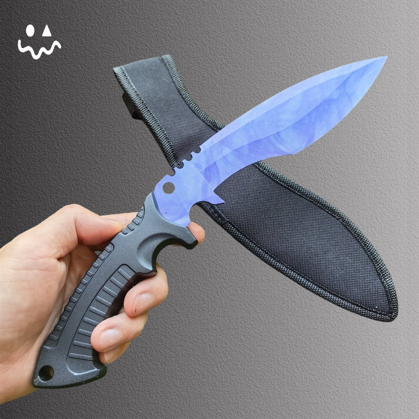 28cm/11'' GO Game Blunt Blades Kukri Knife Props