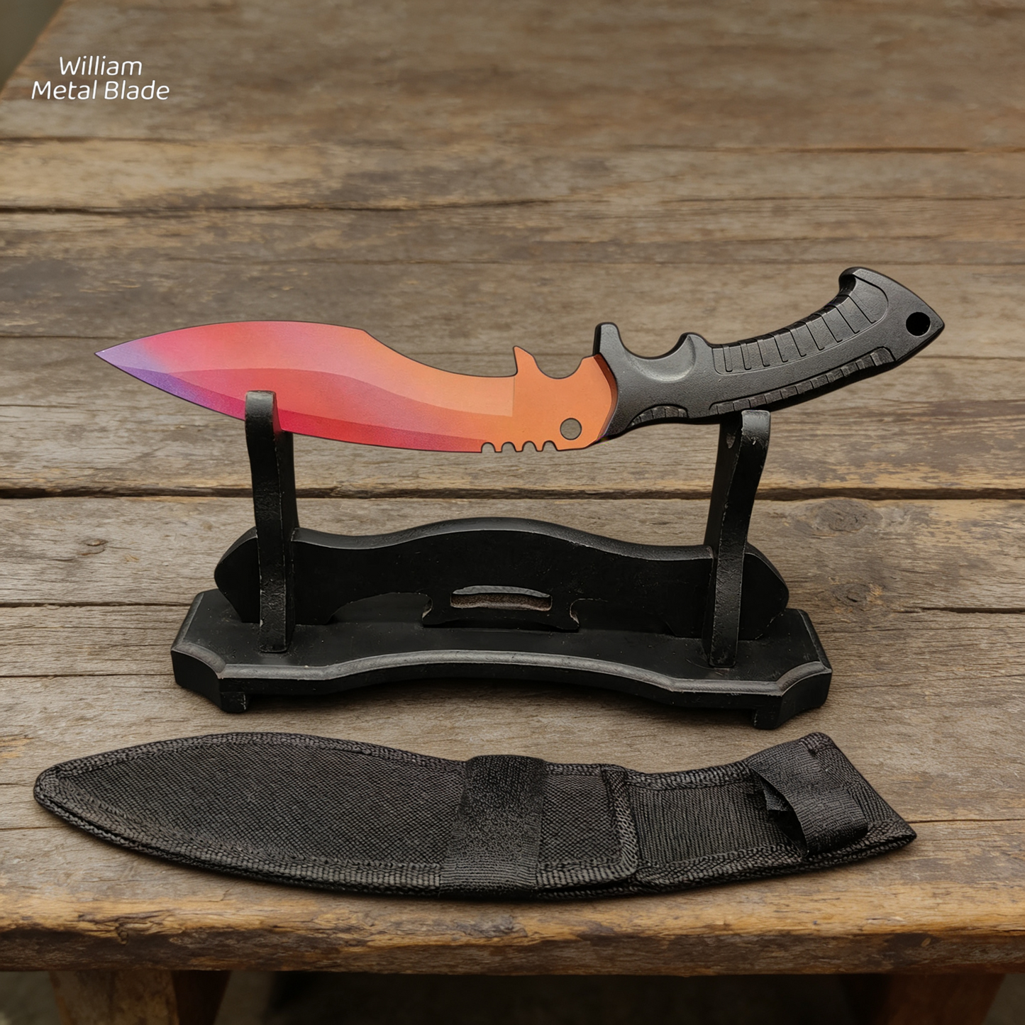 28cm/11'' GO Game Blunt Blades Kukri Knife Props