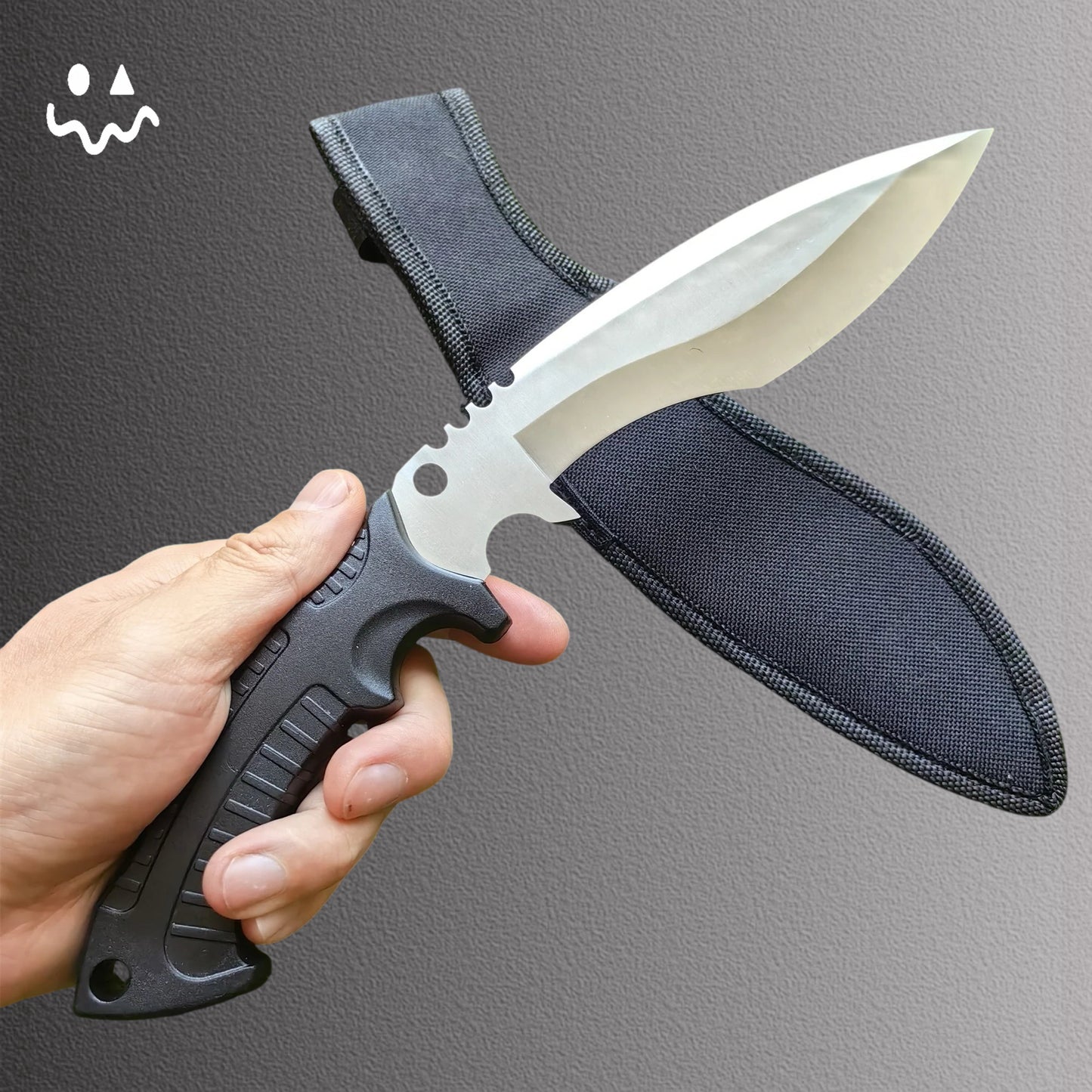 28cm/11'' GO Game Blunt Blades Kukri Knife Props