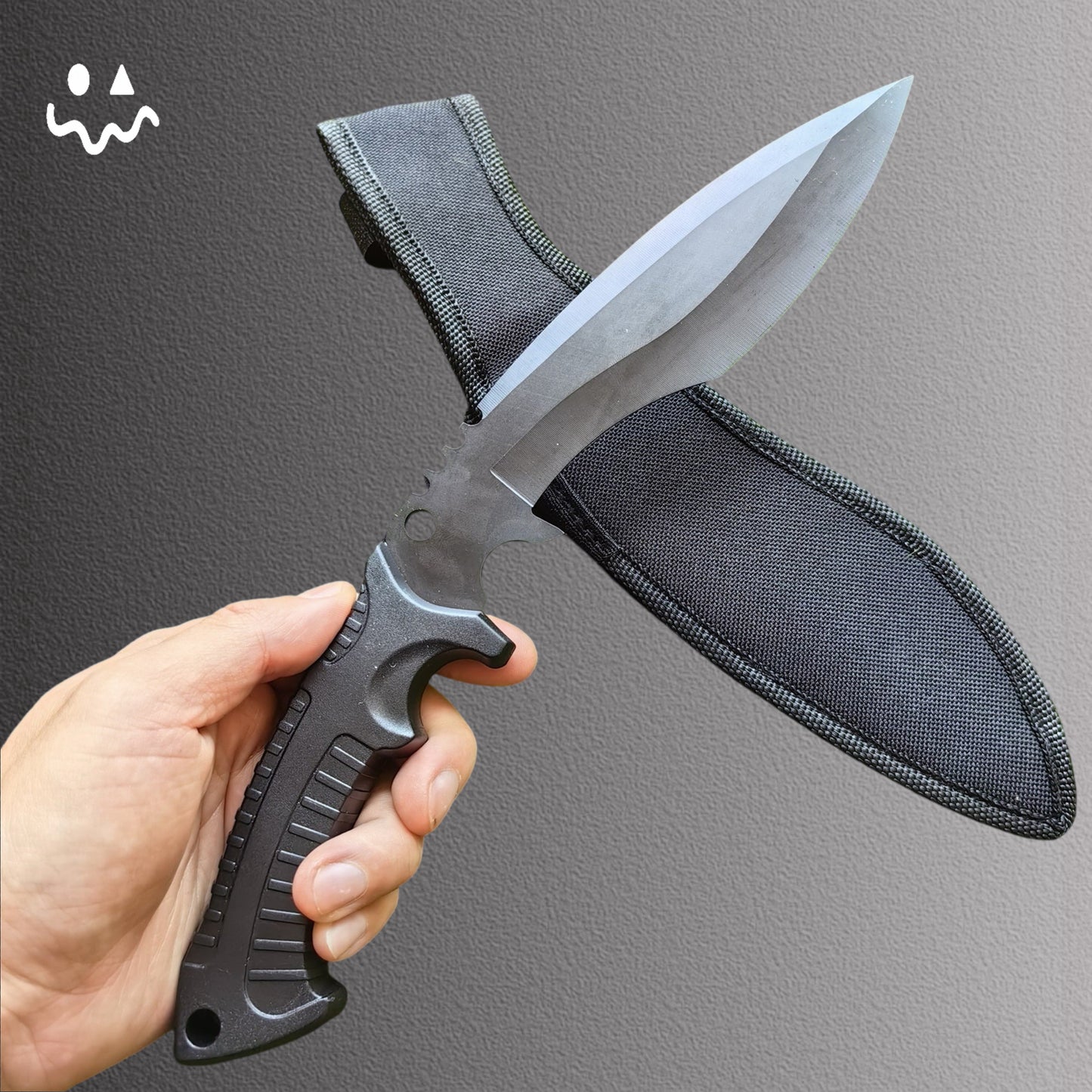 28cm/11'' GO Game Blunt Blades Kukri Knife Props