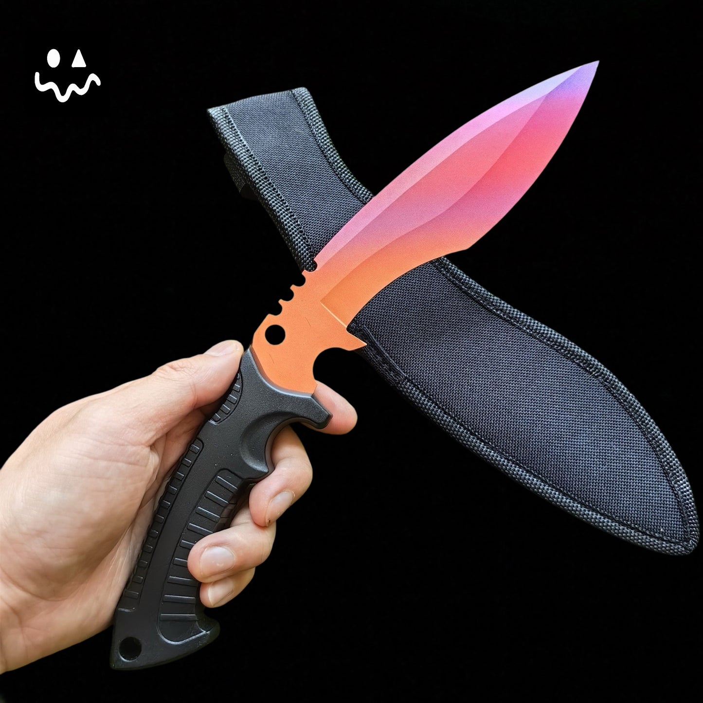 28cm/11'' GO Game Blunt Blades Kukri Knife Props