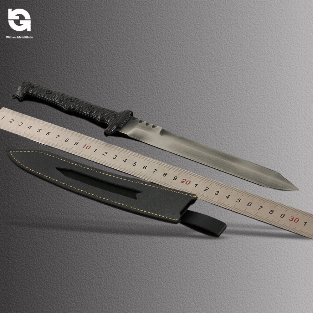 29CM/11.4" Escape from Tarkov M-2 Tactical Sword  Blunt Blade Metal Dagger