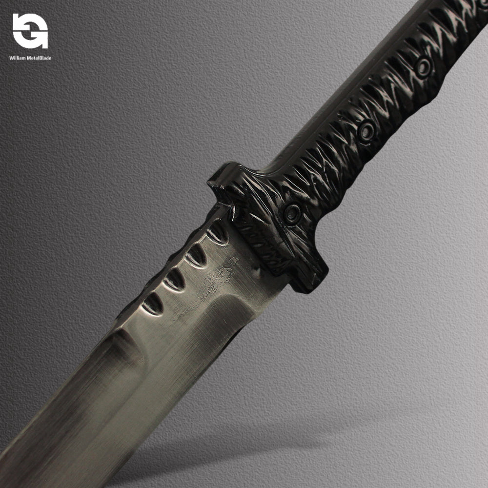 29CM/11.4" Escape from Tarkov M-2 Tactical Sword  Blunt Blade Metal Dagger