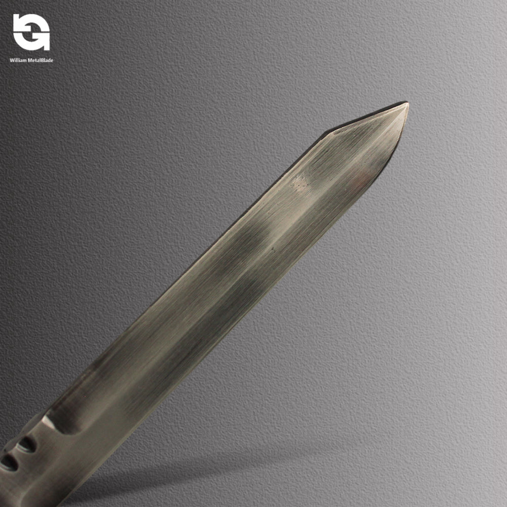29CM/11.4" Escape from Tarkov M-2 Tactical Sword  Blunt Blade Metal Dagger