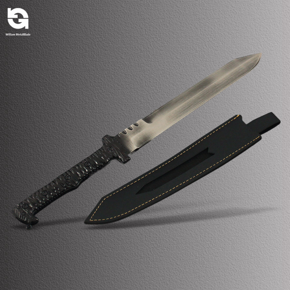 29CM/11.4" Escape from Tarkov M-2 Tactical Sword  Blunt Blade Metal Dagger