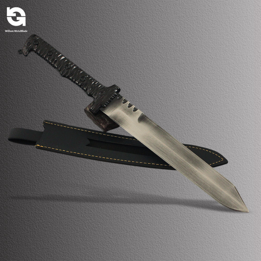 29CM/11.4" Escape from Tarkov M-2 Tactical Sword  Blunt Blade Metal Dagger