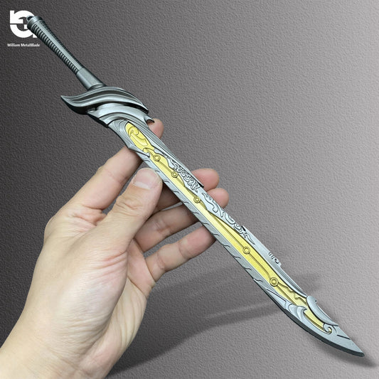 29CM/11.4" NB Metal Dark Pattern Startling Hung Knife Replica
