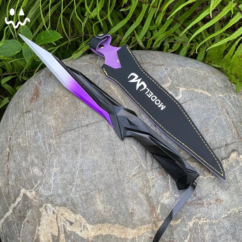 29 cm Metall-Singularitätsmesser, Spielwaffen-Replik 