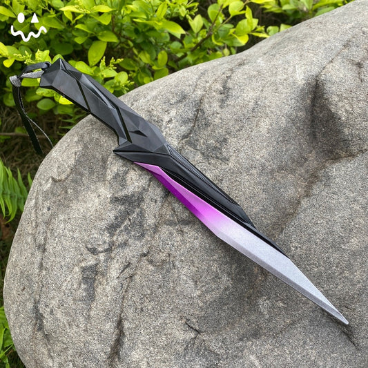 29 cm Metall-Singularitätsmesser, Spielwaffen-Replik 