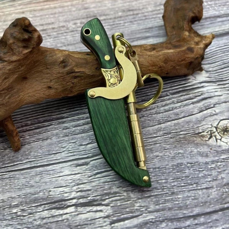 Handmade key chain exquisite knife