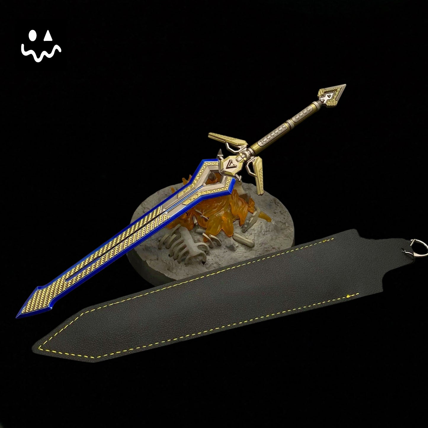 30CM/11.8" Base Abilitry Sword Metal Replica