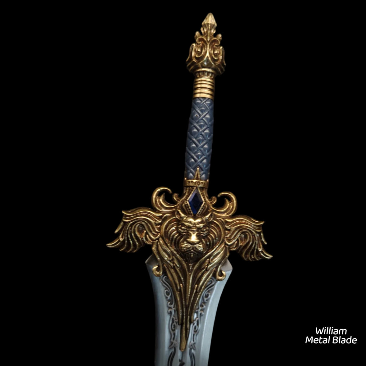 30CM/11.8" Classical Game Royal Guard Sword With Sheath Fan Art For Display